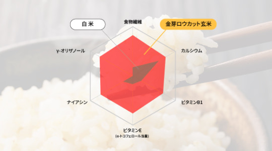 玄米の栄養価