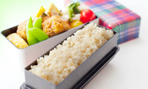 金芽「ロウカット」玄米:お弁当